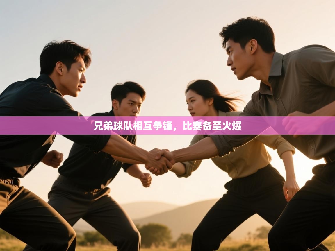 兄弟球队相互争锋，比赛备至火爆  第2张